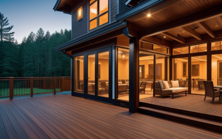 Ahşap Deck: Evinizin dış mekanını şıklaştırın!